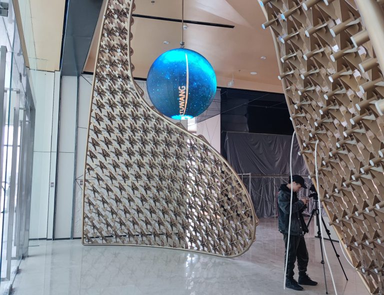 万科集团未来智慧城LED球 (1)