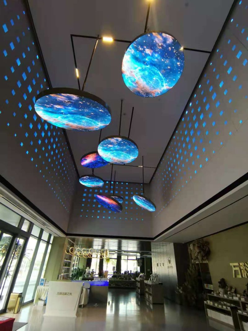 济南万科北辰之光LED圆形屏 (8)