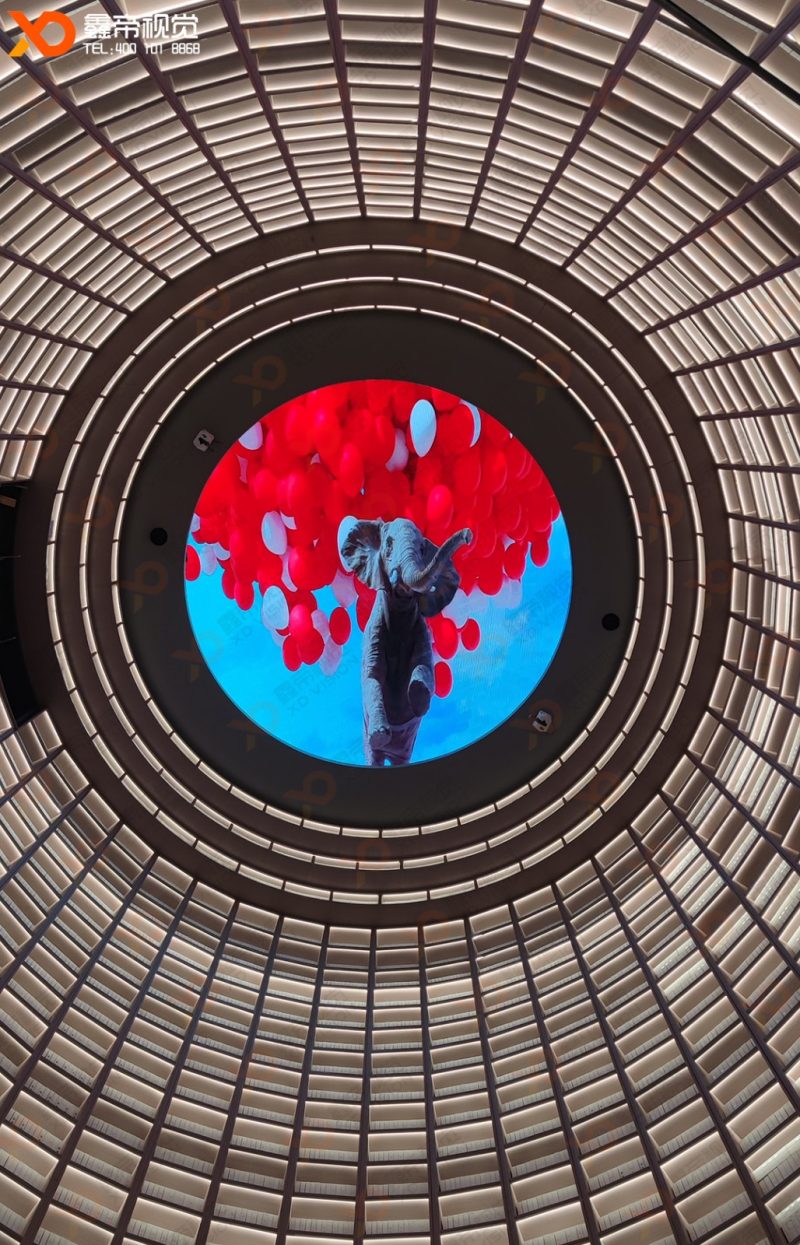 round led display round led display